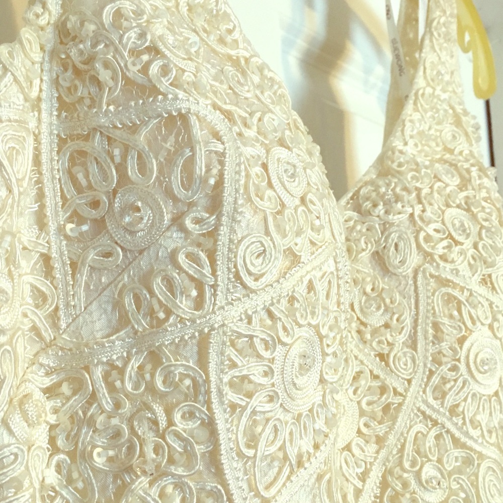 Sue Wong Nocturne Wedding, long Dress. size 8,6